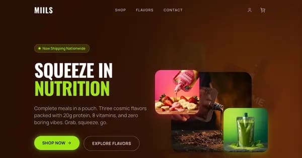 MIILS — a store built with Rovela